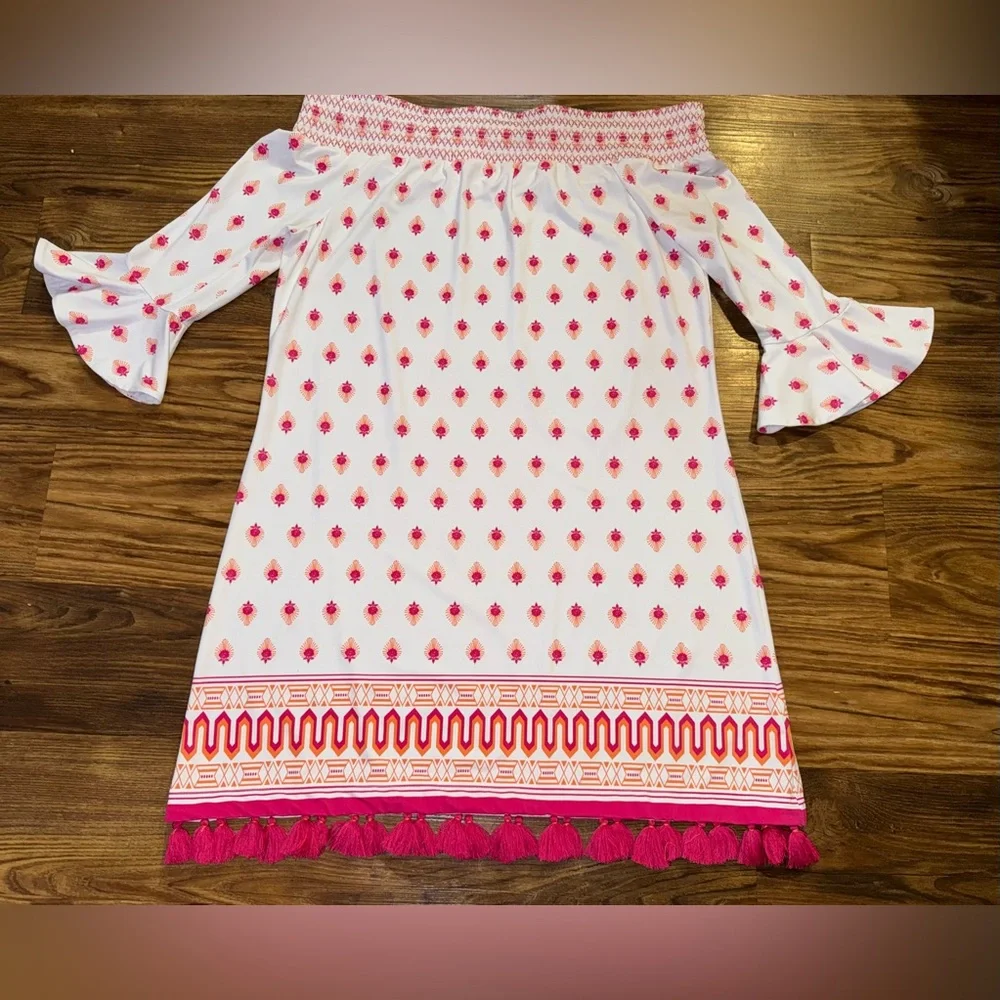 Cabana Life Tulum Coverluxe Smocked Dress size XL - Picture 10 of 13